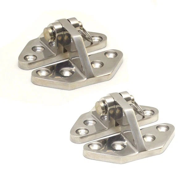 Boat Bimini Hinges - 3 Gauge Heavy Duty 3 X 2 1/2 Inch (pair)