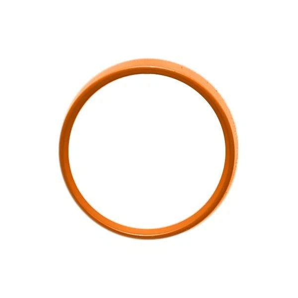 Livorsi Boat Gauge Bezel - 2 1/4 Inch Orange Plastic