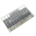 540PCS 18 Sizes Round Acrylic Watch Rhinestone for Replacement Watchmaker Tool