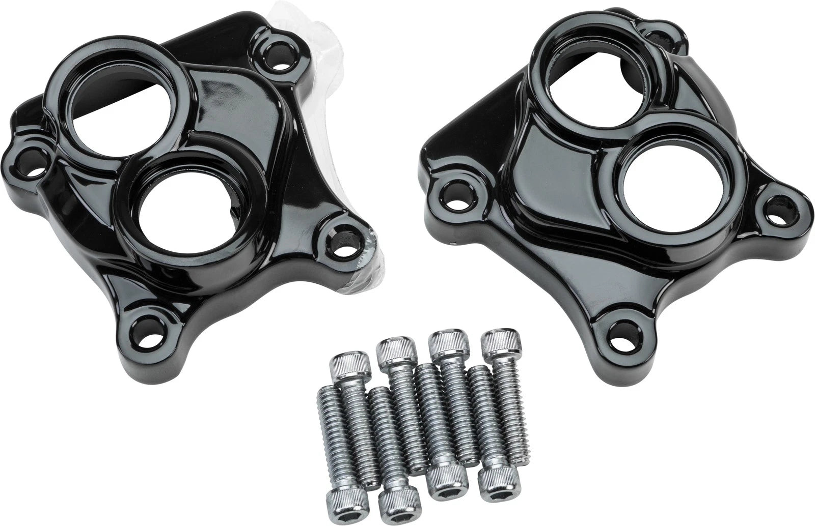HARDDRIVE Twin Cam Tappet Cover Set Black for Harley Davidson 2014-2017