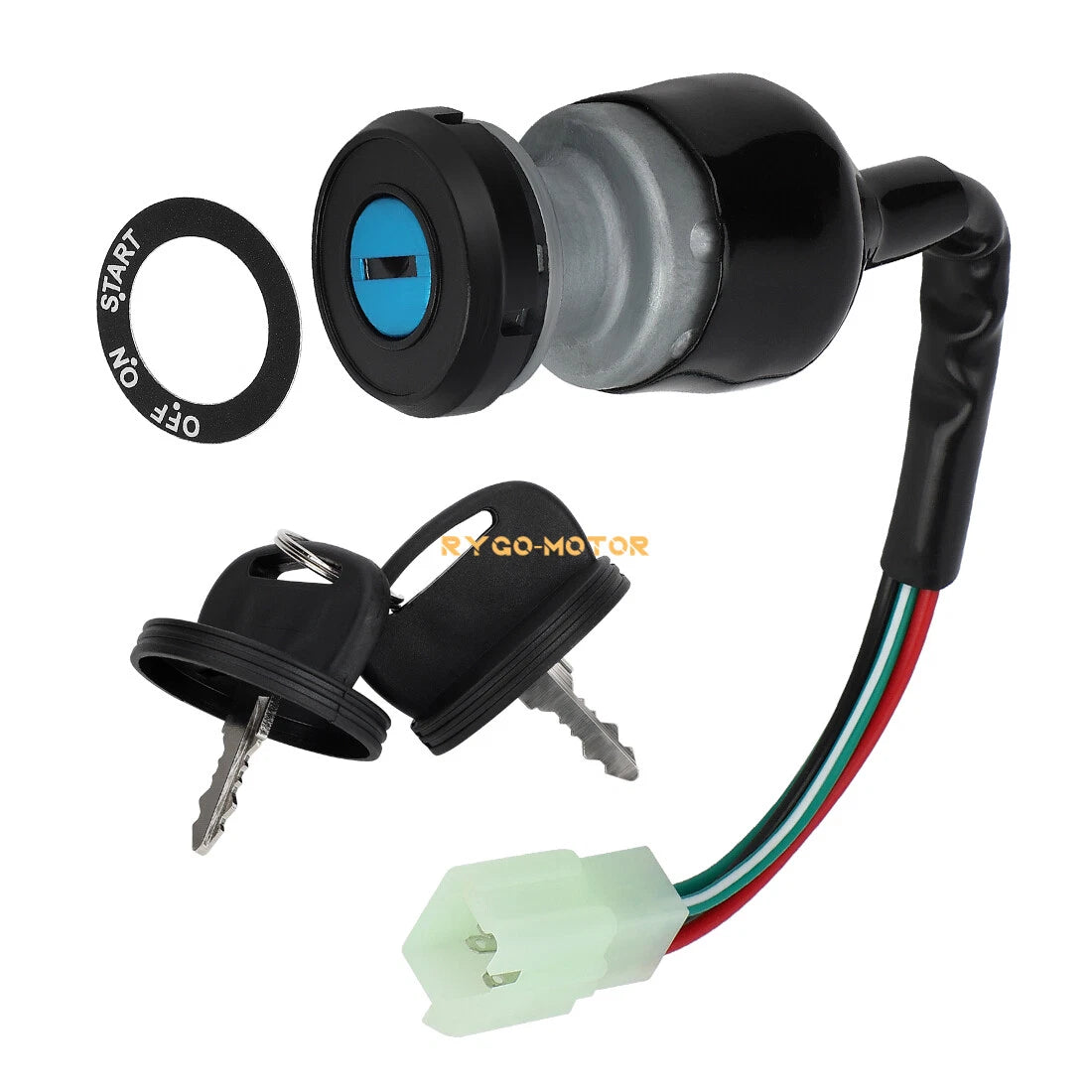Electrical Main Switch Key Ignition Switch 0454336 for Polaris RZR 170 2009-2014