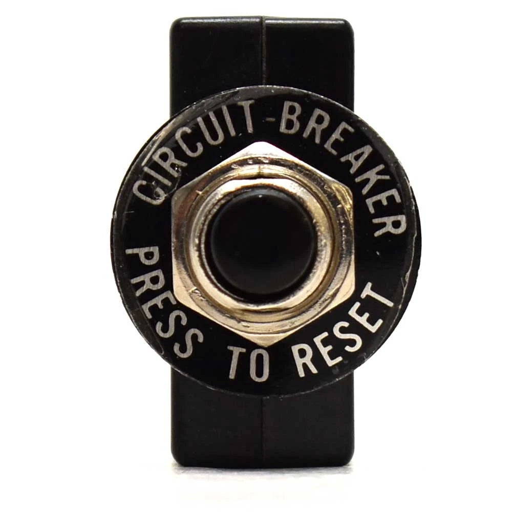Zing Ear Boat Circuit Breaker ZE-700-4 - Press-to-Reset 4A Black