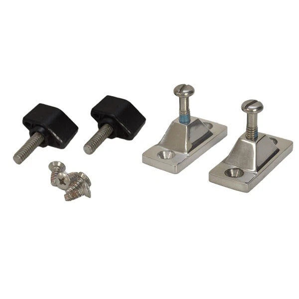 MasterCraft Boat Mirror Mounting Brackets 530487 - Stainless (kit)