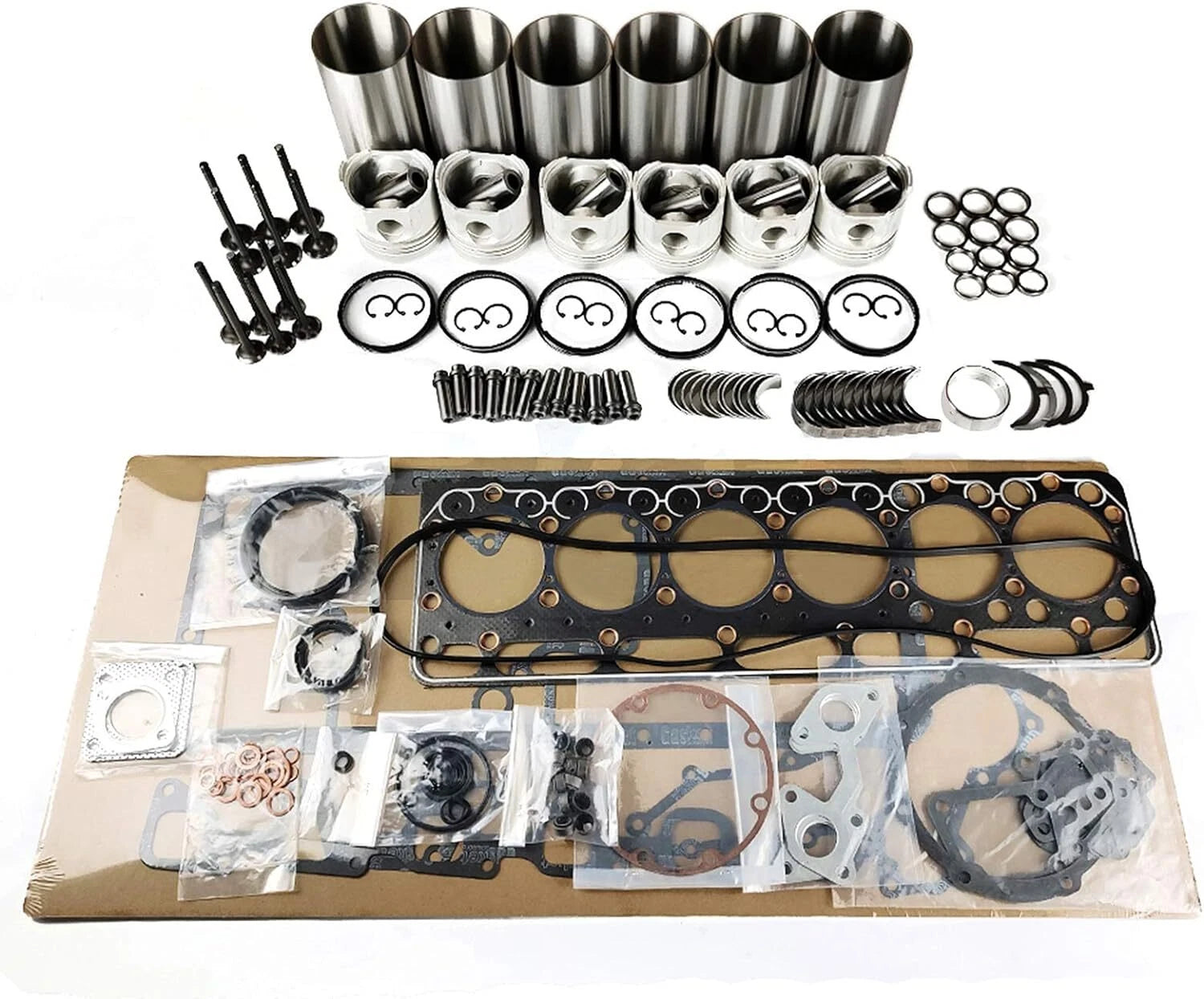 S6K-T(DT) Overhaul Reubild Kit for Caterpillar 3066 Engine Mitsubishi 320B 320L