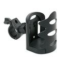 1* Motorcycle Bike Handlebar Drink Cup Holder Beverage Water Bottle ABS Plastic