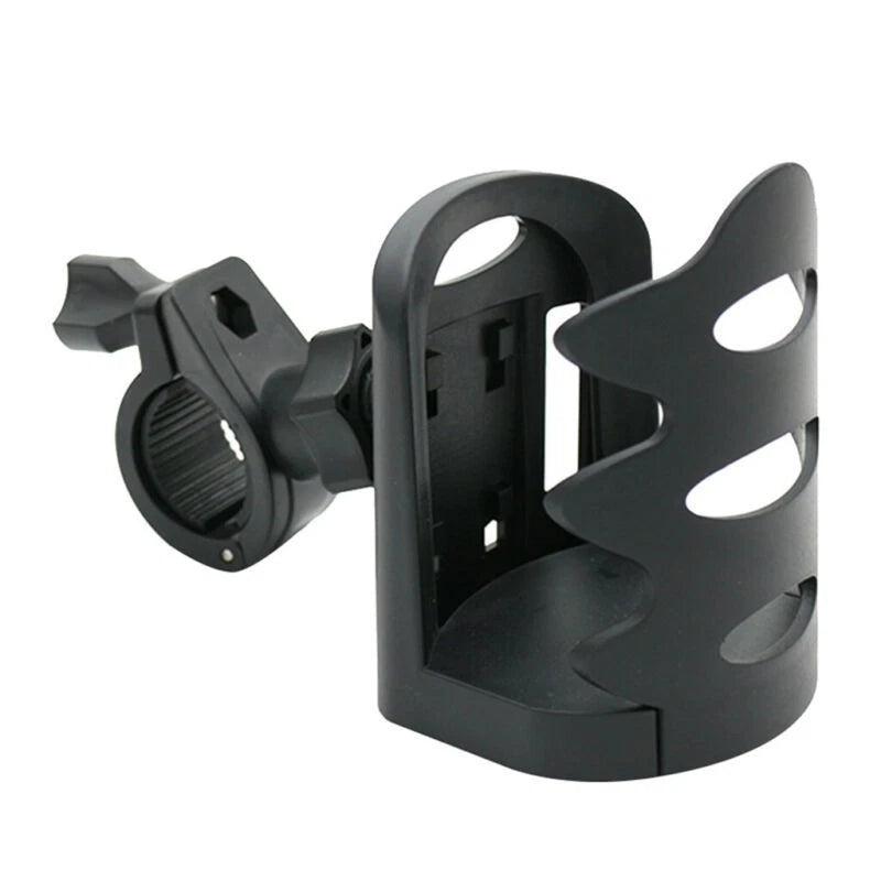 1* Motorcycle Bike Handlebar Drink Cup Holder Beverage Water Bottle ABS Plastic