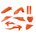 Polisport Orange MX Plastic Kit (incl Fork Guards) for KTM 150 SX 2019-2022