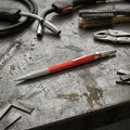 Welders Pencil Marker Pen Coloring Light Markers Metal Oily Red Silver
