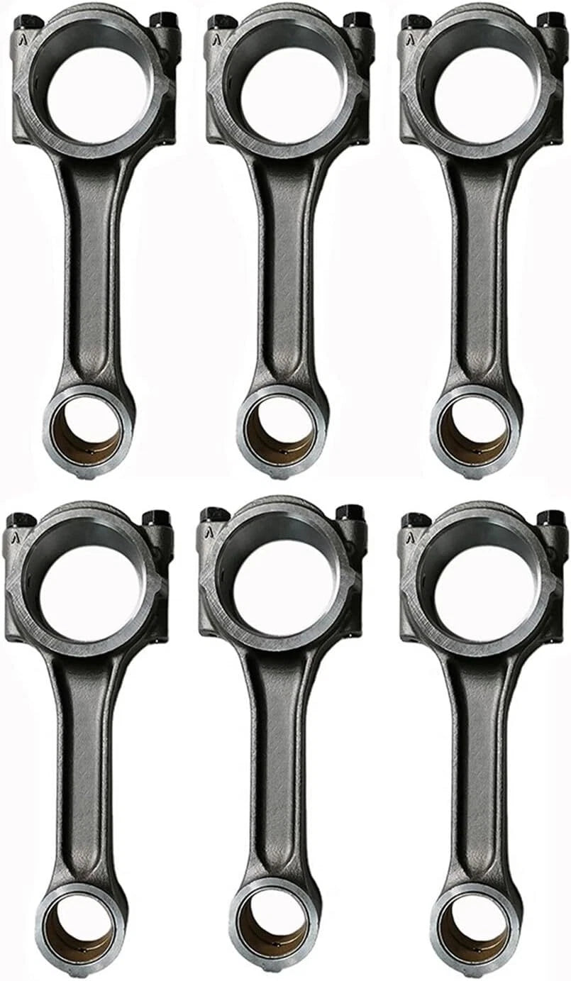 6X Connecting Rod 6136-32-3101 for Komatsu Engine 4D105 6D105 PC200-3 Excavator