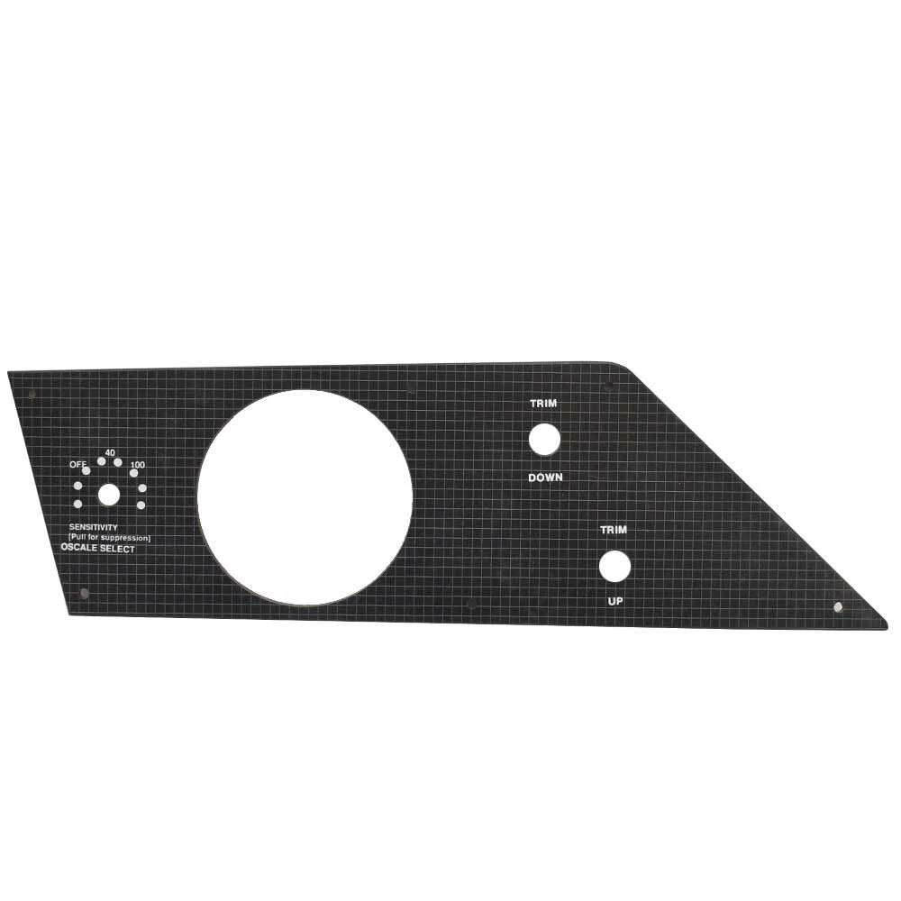 Bass CAT Boat Blank Instrument Panel - 14 X 4 1/8 Inch Grid