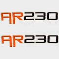 Yamaha Boat Decal F2A-U4125-40 - AR 230 High Output Stickers ( Pair )