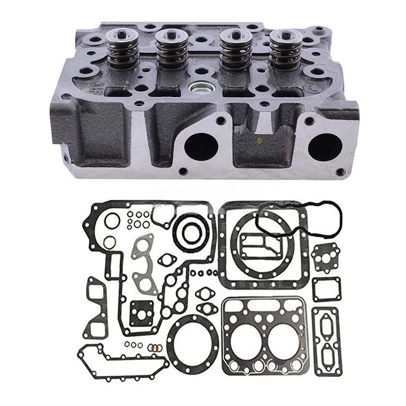Engine Z602 Complete Cylinder Head & Full Gasket Kit for Kubota Tractor BX1500