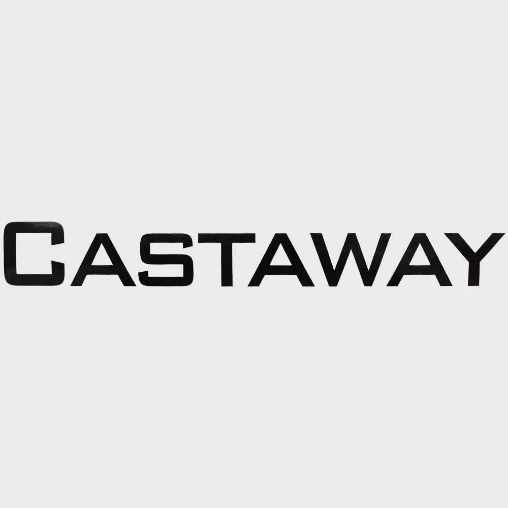 Premier Pontoon Boat Decal 30004045 - Castaway Metallic Black Sticker