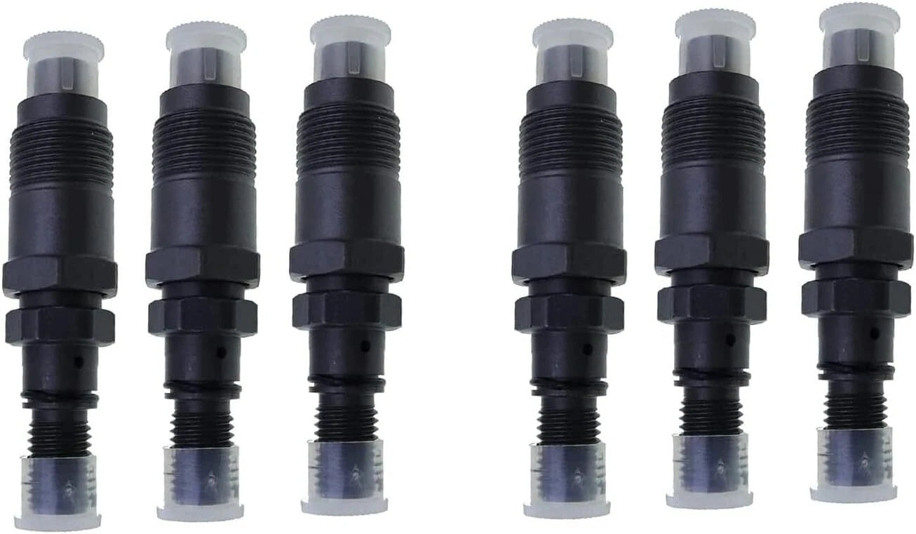 6X Fuel Injector 719620-53700 for John Deere Tractors 455 756 856 415 425 430