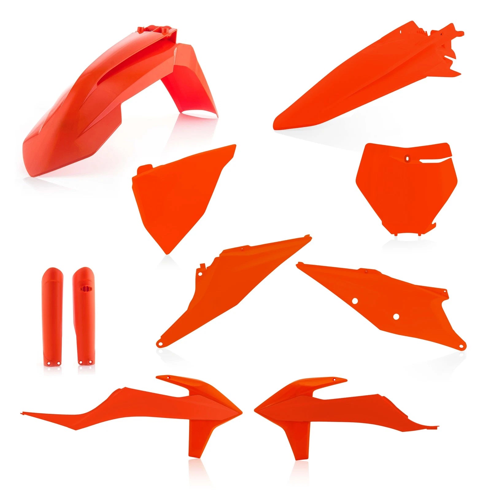 ACERBIS Full Plastic Kit Orange – Fits 2019-2020 KTM Offroad Models