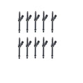 10 Pack: Fuel Injector Fits John Deere Replaces AR49877