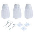 Energy Saving Dryer Vent Lint Catcher Bags 3 Pack with No Drilling Required