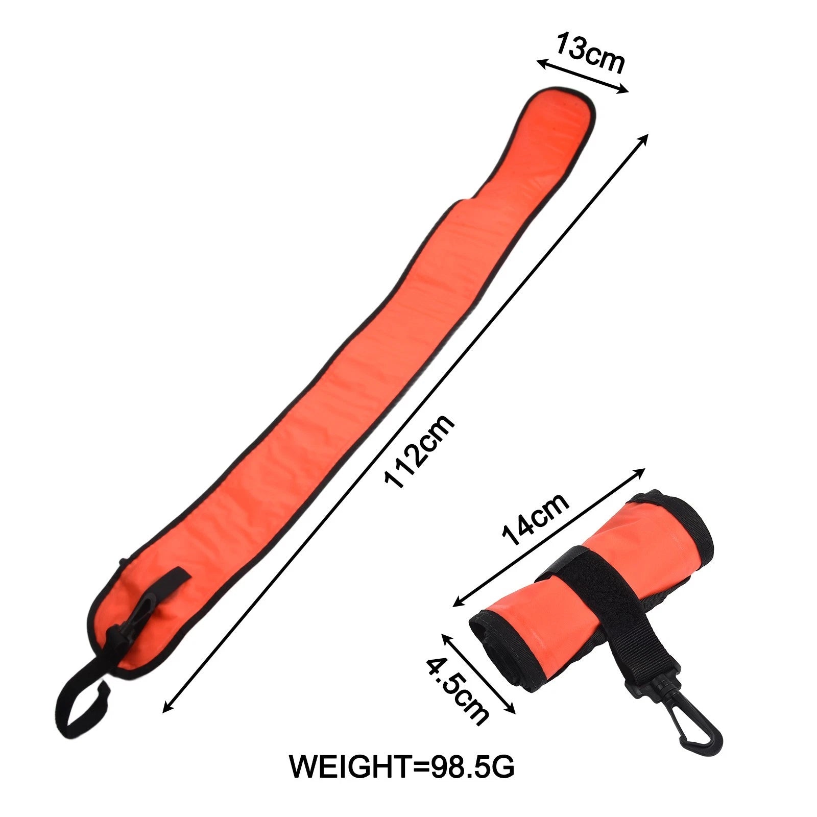 Underwater Safety Tool Inflatable Scuba Diving for Smb Marker Buoy 45 Inch