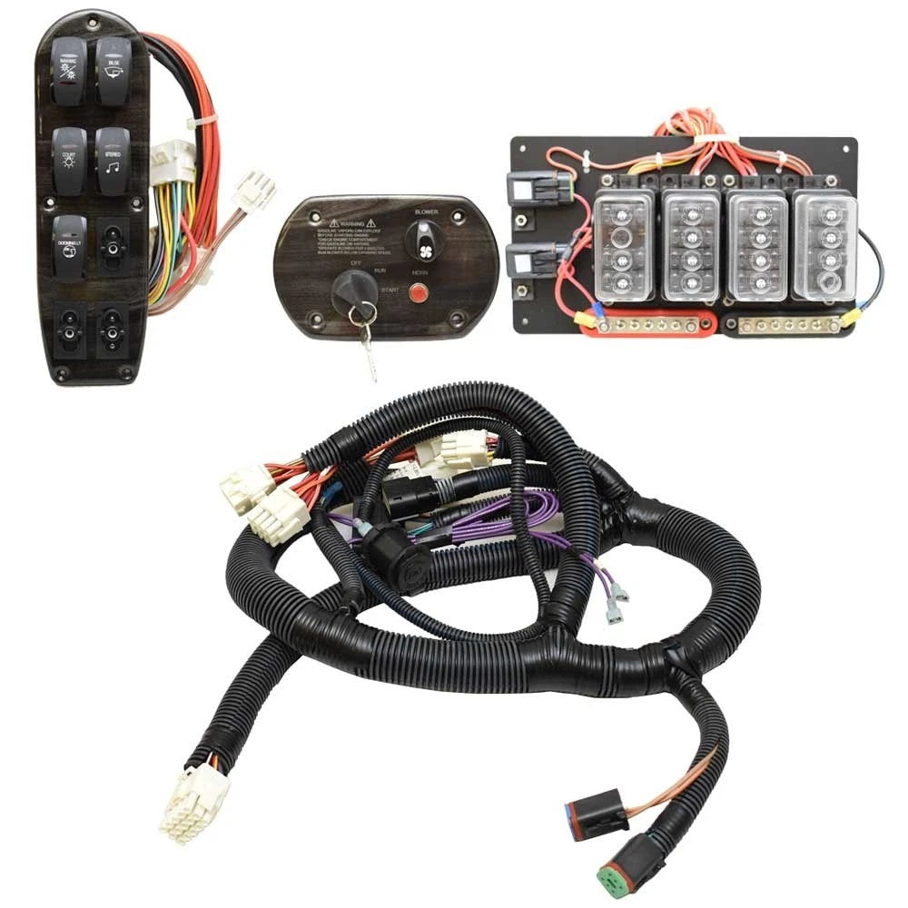 BH Electronics Boat Dash Panel Set 110001 - Supra Boats R0604B (kit)