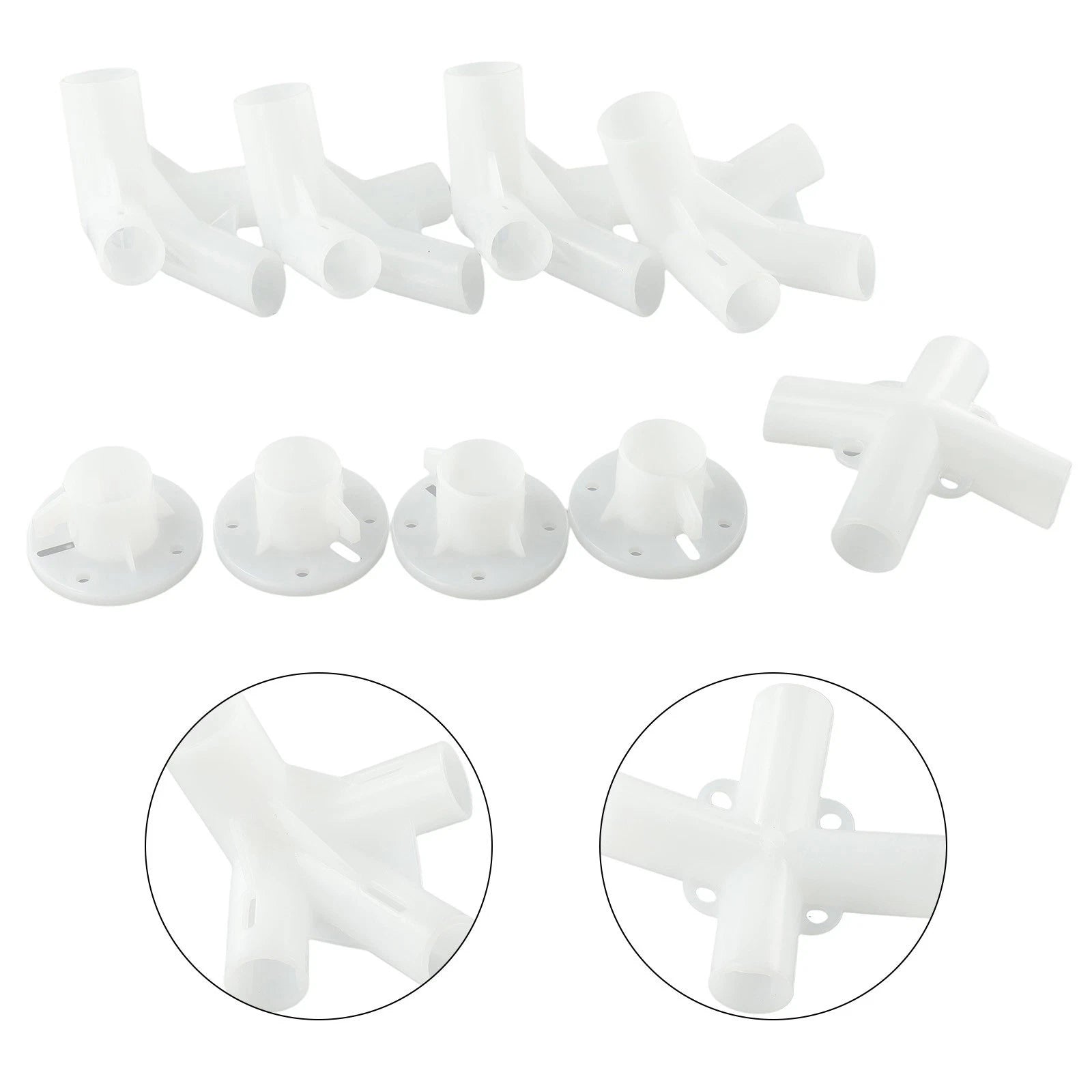 For Gazebo Awning Tent Connectors Plastic Set Tools Accessories