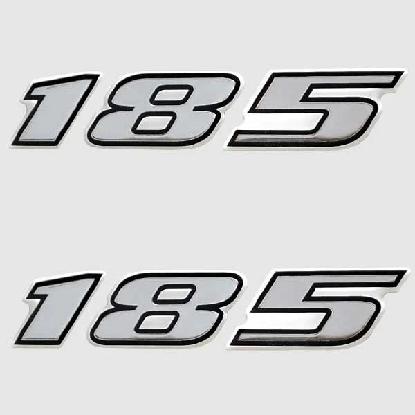 Bayliner Boat Raised Model Decals 1888880 - 185 Mirror Stickers (pair)