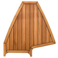2022 Cobalt R33 Boat Bow Floor Panel 407282 - Teak Wood