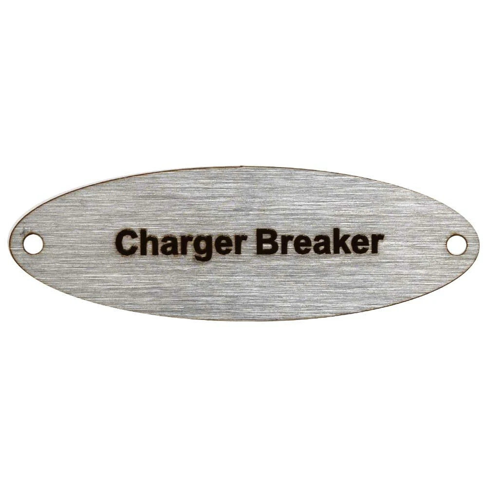 Malibu Boat Label Tag Plate 5821702 - Charger Breaker
