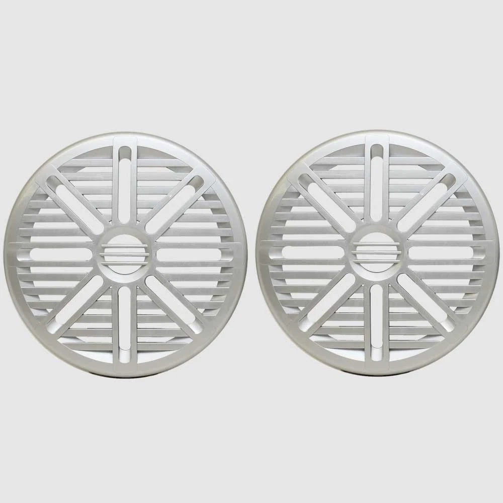 ASA Electronics Boat Speaker Grille RG65HGS - 6 1/2 Inch Silver (pair)