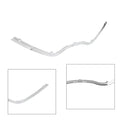 Contrast Cut Windshield Trim Chrome for Harley Road Glide FLTR 1998-2013