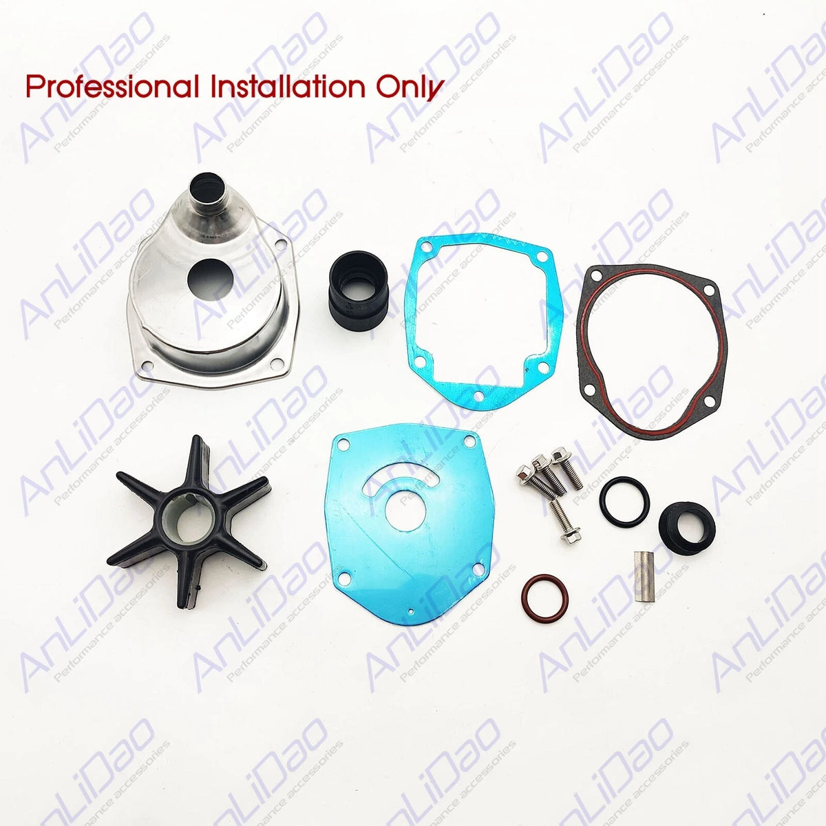 Replacement Fit Mercury Outboard 200-400HP Water Pump Impeller Kit 8M0065072