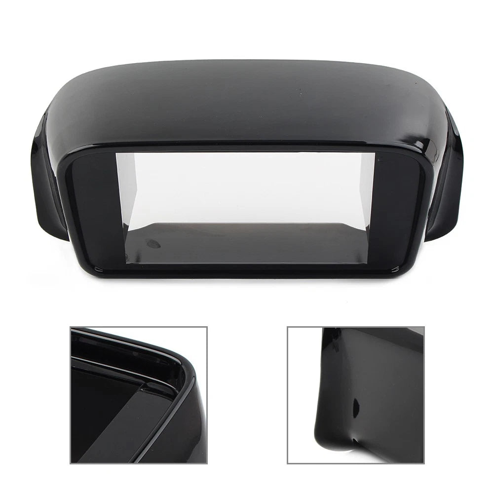 Black Radio Stereo Double DIN Adapter for Harley Road Glide FLTR 98-2013