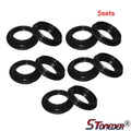 STONEDER 5x Motorcycle Front Fork Seal Dust Cover 33 X 46 X 14mm for Pit Bike