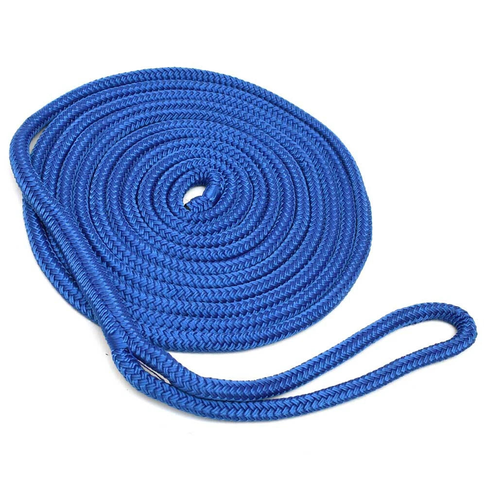 Shoreline Boat Dock Line SL75832 - 1/2 Inch Double Braid Nylon (20FT)