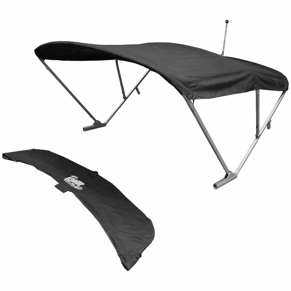 Ranger Pontoon Boat Power Bimini Top 362152 - 2500LS Black 102-104 Inch