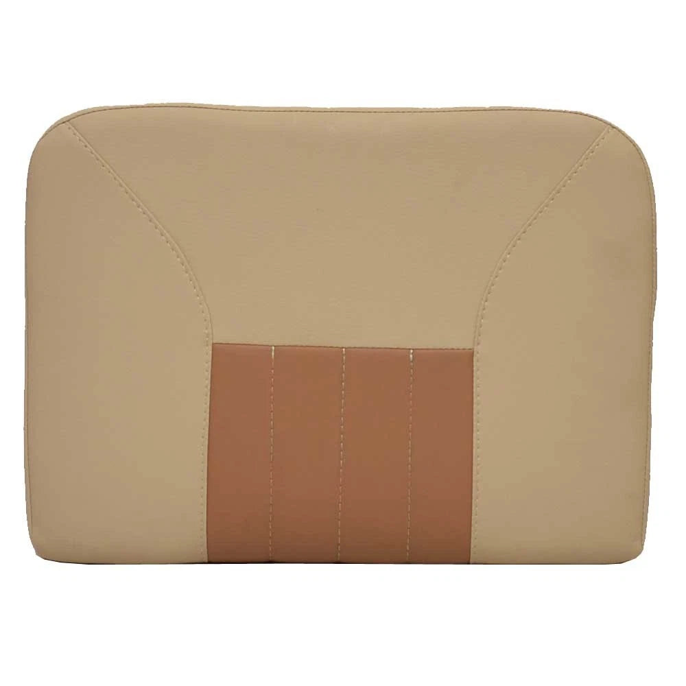 G3 Boat Seat Cushion 735623396 - Bay 22 Back Khaki Cognac