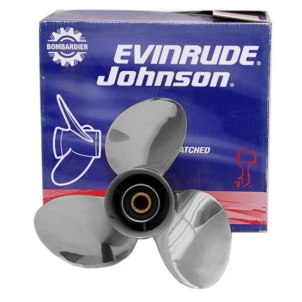OMC Evinrude Johnson Boat Propeller 0777029 - BRP LH 13 7/8 X 17P