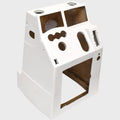 Tracker Boat Steering Center Console - Blank White Fiberglass