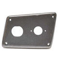 Ranger Boat Blank Ignition Panel 312519 - Gray 5 1/8 X 3 5/8 Inch