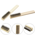 2PCS Set Stainless-Stee L Brush Small Wire Brushes for Metal Rust Cleaning Tools
