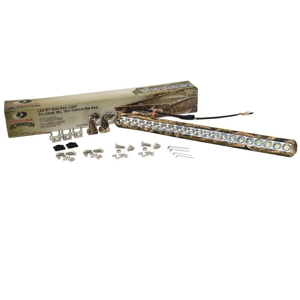Mossy Oak Boat Off-Road Rail Light MOM17033 - 22 Inch 12-30VDC