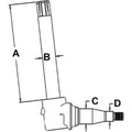 Spindle - Right Hand/Left Hand Fits John Deere 4440 4050 4240 4250 4255 AR82754