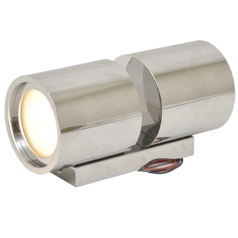 Quick Lighting Boat Fixed Wall Light TB TWINS 4+4W - Carver LED 10-30V