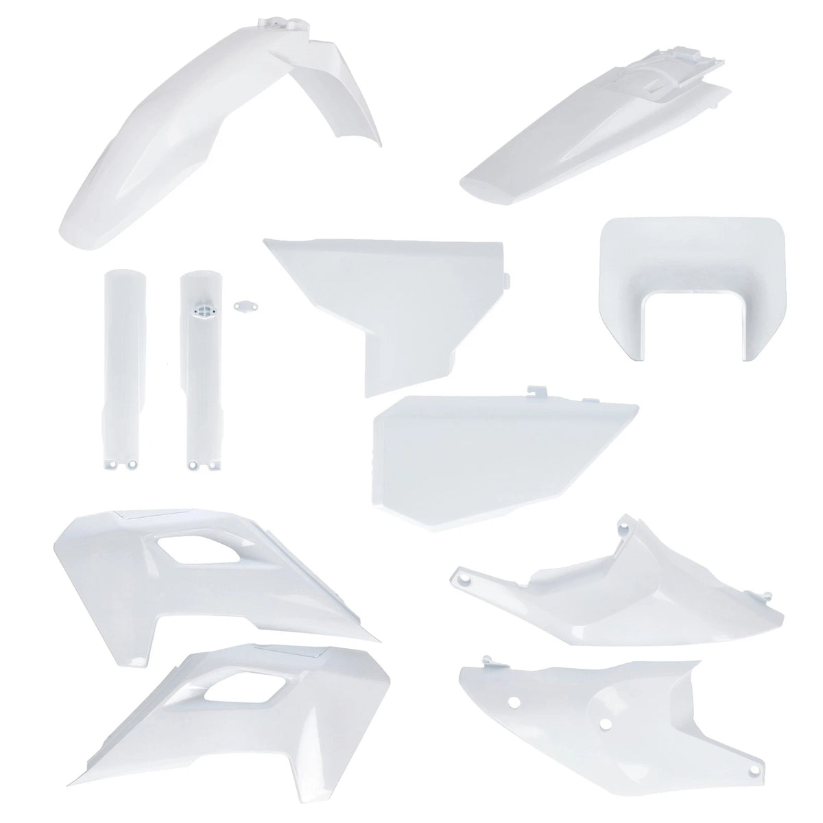 ACERBIS Full Hus White Plastic Body Kit for Offroad Motorcycles 2986650002