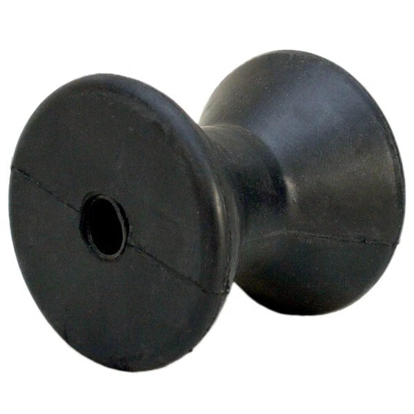 Craton Boat Bow Roller BR334C - 3 Inch Black Rubber