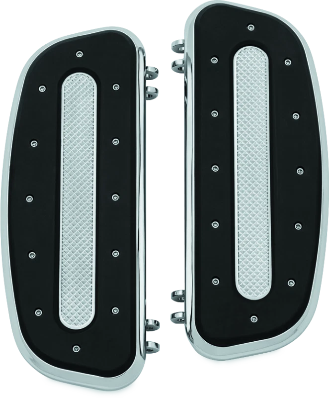 Kuryakyn Heavy Industry Driver Floorboards Chrome – Fits 2008-2009 Harley