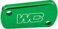 WORKS Offroad Green Rear Brake Cover for Kawasaki KX250F 2004-2013