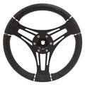 Gussi Boat Steering Wheel 3VRN3521GU8 - 13 3/4 Inch Verona Black