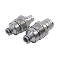 Flat Face Coupler Kit 7246799 7246802 for Bobcat E32 E34 E35 E42 E45 E50 TL26.60