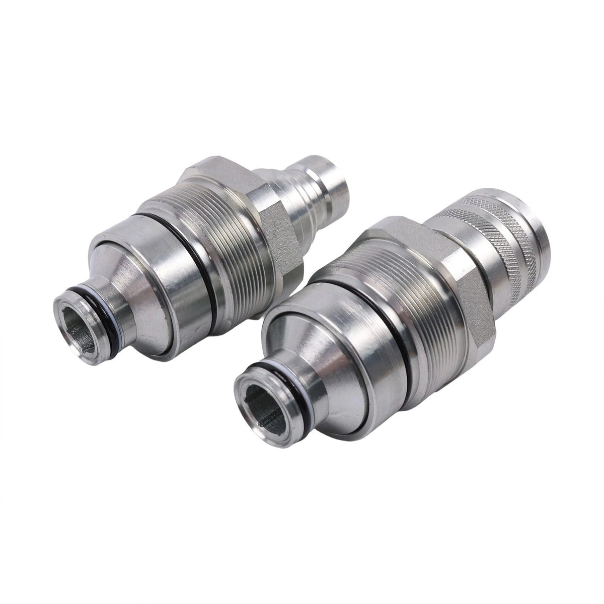 Flat Face Coupler Kit 7246799 7246802 for Bobcat E32 E34 E35 E42 E45 E50 TL26.60