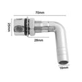 Boat Fuel Tank Vent in 316 Stainless Steel for Efficient Airflow and Secure Fit